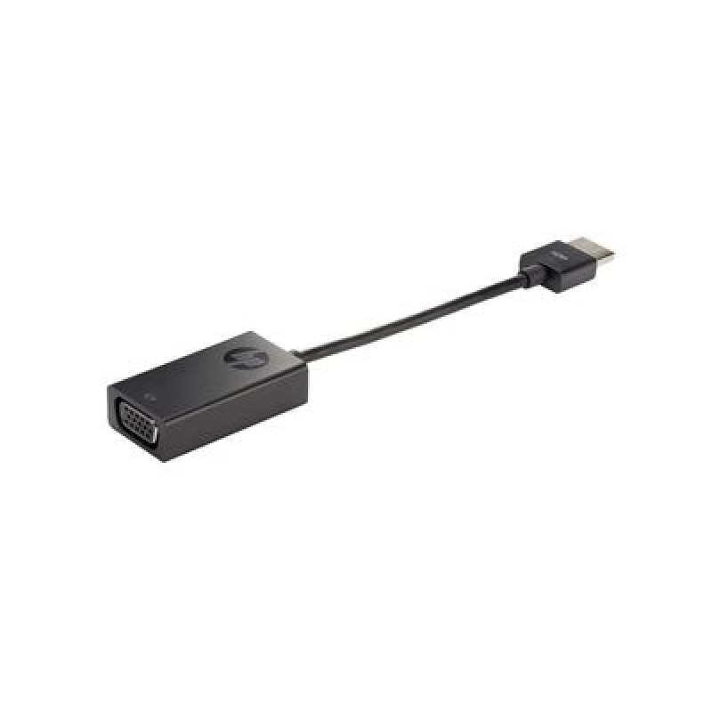 HP HDMI to VGA Display Adapter - Video adaptér - HD-15 (VGA) se zdířkami (female) do HDMI s piny (male)
