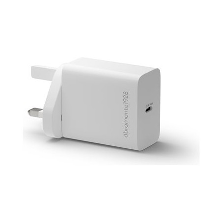 dbramante1928 re-charge - Síťový adaptér - 45 Watt - 3 A - PD (USB-C) - bílá - Velká Británie