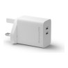 dbramante1928 re-charge - Síťový adaptér - 45 Watt - 4.05 A - 2 výstupní konektory (USB-C) - bílá - Velká Británie