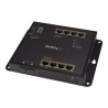 StarTech.com Industrial 8 Port Gigabit PoE+ Switch with 2 SFP MSA Slots, 30W, Layer/L2 Switch Hardened GbE Managed, Rugged High