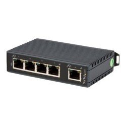 StarTech.com 5-Port Ethernet Switch - 10/100Mbps Industrial Networking Solution - IP30-rated Energy Efficient Internet Switch