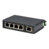 StarTech.com 5-Port Ethernet Switch - 10/100Mbps Industrial Networking Solution - IP30-rated Energy Efficient Internet Switch
