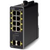 Cisco Industrial Ethernet 1000 Series - Přepínač - řízený - 8 x 10/100/1000 (PoE+) + 2 x 1000Base-X SFP (uplink) - lze montovat