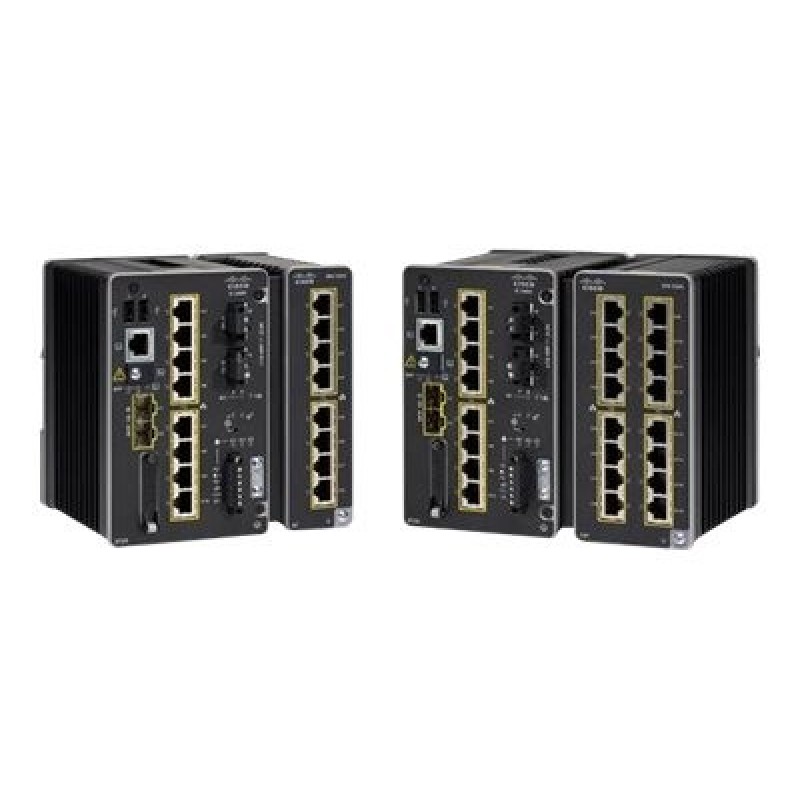 Cisco Catalyst IE3400 Rugged Series - Network Advantage - přepínač - řízený - 8 x 10/100/1000 + 2 x gigabitů SFP - lze montovat