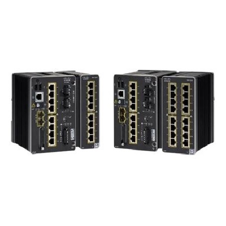 Cisco Catalyst IE3400 Rugged Series - Network Advantage - přepínač - řízený - 8 x 10/100/1000 + 2 x gigabitů SFP - lze montovat