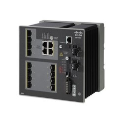 Cisco Industrial Ethernet 4000 Series - Přepínač - řízený - 8 x Gigabit SFP + 4 x kombinace Gigabit SFP - lze montovat na
