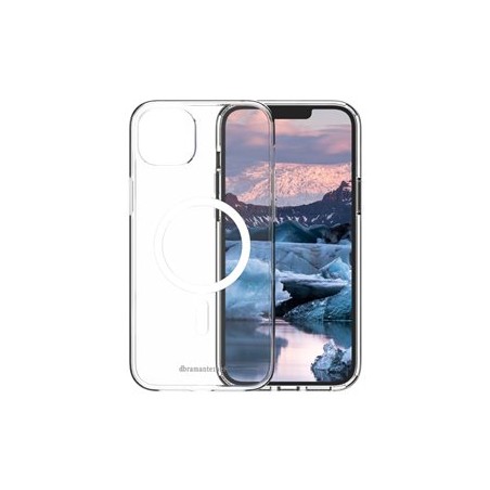 dbramante1928 Iceland Pro - Zadní kryt pro mobilní telefon - kompatibilita s MagSafe - 100% recyklovaný plast - průsvitná - pro