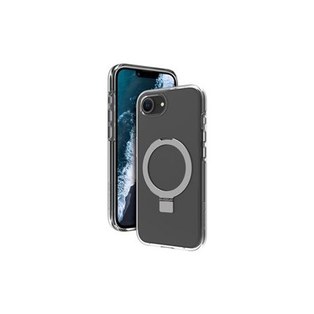 dbramante1928 Iceland Pro - Zadní kryt pro mobilní telefon - stojan - kompatibilita s MagSafe - plast - průsvitná - pro Apple