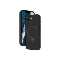 dbramante1928 Iceland Pro - Zadní kryt pro mobilní telefon - stojan - kompatibilita s MagSafe - černá - pro Apple iPhone 16e