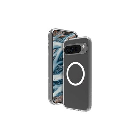dbramante1928 Iceland Pro - Zadní kryt pro mobilní telefon - Qi - 100% recyklovaný plast - průsvitná - pro Google Pixel 9 Pro XL