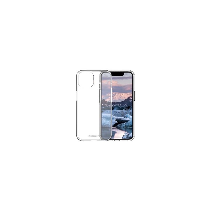 dbramante1928 Iceland Pro - Zadní kryt pro mobilní telefon - připevňovací - 100% recyklovaný plast - průsvitná - pro Apple