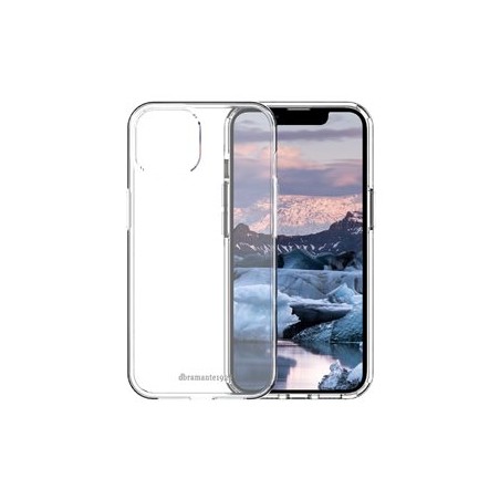 dbramante1928 Iceland Pro - Zadní kryt pro mobilní telefon - připevňovací - 100% recyklovaný plast - průsvitná - pro Apple
