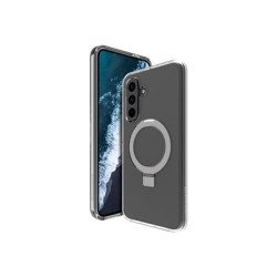 dbramante1928 Iceland Pro - Zadní kryt pro mobilní telefon - stojan - kompatibilita s MagSafe - plast - průsvitná - pro Samsung