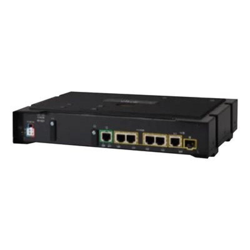 Cisco Catalyst Rugged Series IR1821 - Směrovač 4portový switch - 1GbE - porty WAN: 2 - lze montovat na konzolu DIN, pro
