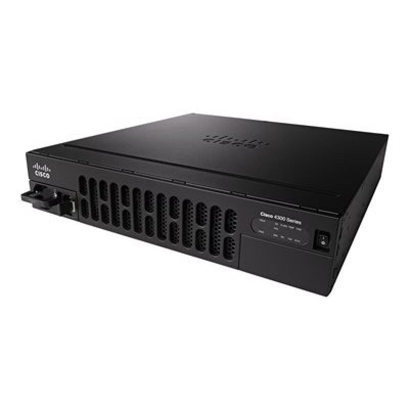 Cisco Integrated Services Router 4351 - Směrovač 1GbE - porty WAN: 3 - Lze montovat do rozvaděče