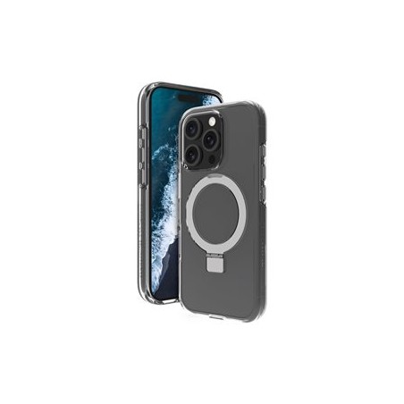 dbramante1928 Iceland Ultra - Zadní kryt pro mobilní telefon - stojan - kompatibilita s MagSafe - D3O, plast - průsvitná - pro