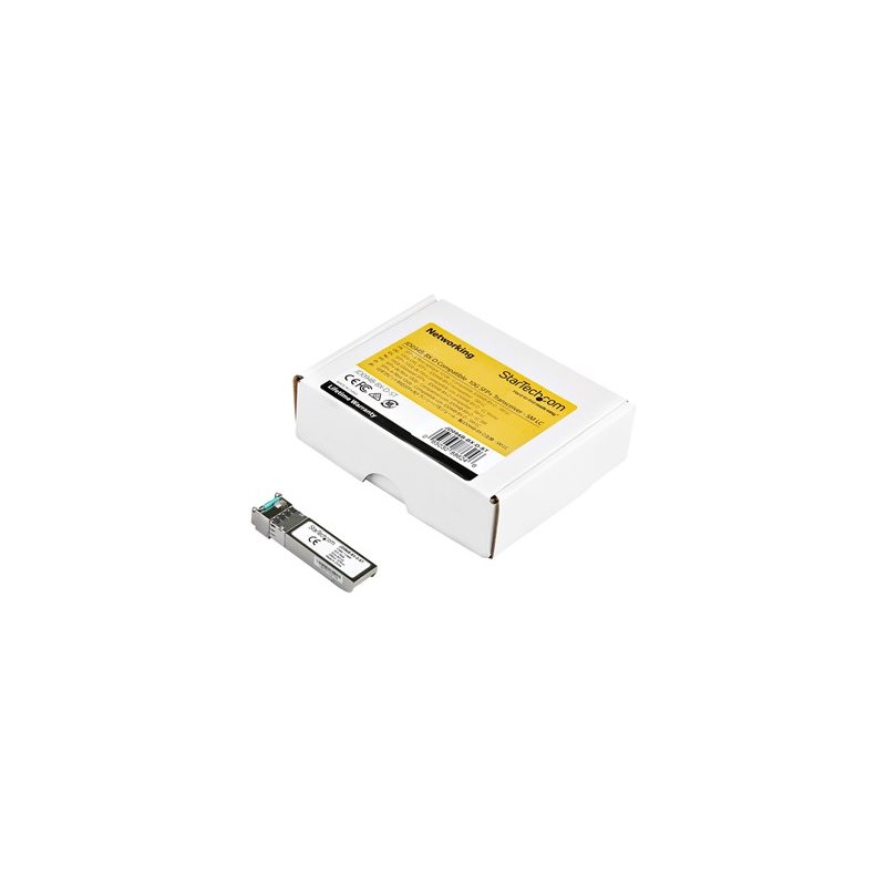 StarTech.com HPE JD094B-BX-D Compatible SFP+ Module, 10GBASE-BX, 10 Gigabit Ethernet Bi-Directional (BiDi) Fiber Single Strand