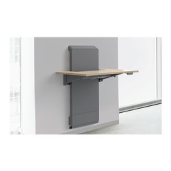 Ergotron JUV Wall - Upevňovací komponent (pracovní plocha) - akrylonitril-butadien-styren (ABS) - lundbirke - mont… JWW61100A898
