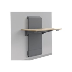 Ergotron JUV Wall - Upevňovací komponent (pracovní plocha) - akrylonitril-butadien-styren (ABS) - lundbirke - mont… JWW70120A898