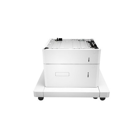 HP Paper Feeder and Stand - Základna tiskárny s podavačem médií - 2550 listy v 2 zásobník(y) - pro LaserJet Enterprise MFP M634