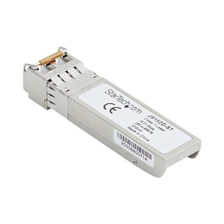 StarTech.com HPE J9152D Compatible SFP+ Module, 10GBASE-LRM, 10GbE Multi Mode (MMF) Fiber Optic Transceiver, 10GE Gigabit