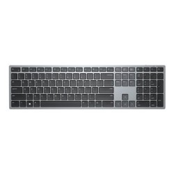 Dell Pro Plus KB700 - Klávesnice - bezdrátový - 2.4 GHz, Bluetooth 5.0 - QWERTZ - maďarská - titanová šedá - s 3 years Advanced