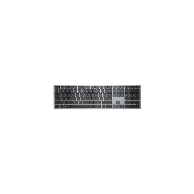 Dell Pro Plus KB700 - Klávesnice - bezdrátový - 2.4 GHz, Bluetooth 5.0 - QWERTZ - maďarská - titanová šedá - s 3 years Advanced