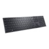 Dell Pro Premium Collaboration KB900 - Klávesnice - spolupráce - podsvícená - bezdrátový - 2.4 GHz, Bluetooth 5.1 - QWERTY - US