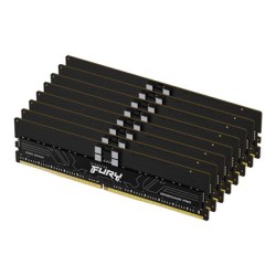 Kingston FURY Renegade Pro - DDR5 - sada - 256 GB: 8 x 32 GB - DIMM 288-pin - 5600 MHz / PC5-44800 - CL28 - 1.35 V