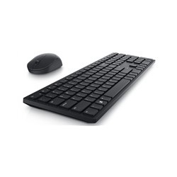 DELL Pro Wireless Keyboard and Mouse - KM5221W - US International (QWERTY) - Black
