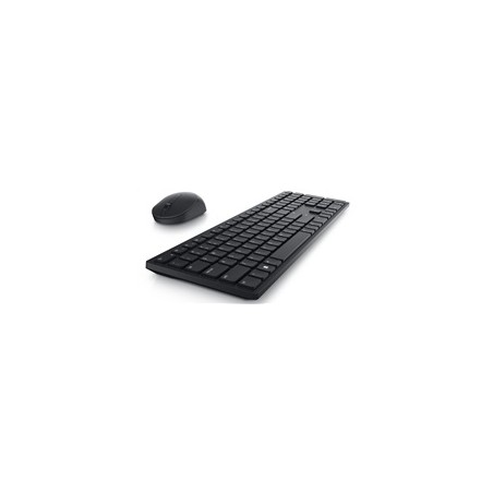 DELL Pro Wireless Keyboard and Mouse - KM5221W - US International (QWERTY) - Black