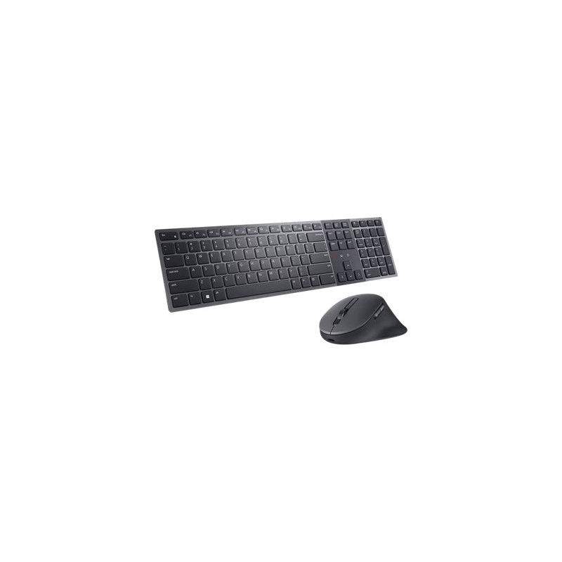 Dell Pro Premium Collaboration KM900 - Sada klávesnice a myši - spolupráce - podsvícená - bezdrátový - 2.4 GHz, Bluetooth 5.1