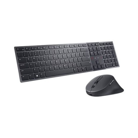 Dell Pro Premium Collaboration KM900 - Sada klávesnice a myši - spolupráce - podsvícená - bezdrátový - 2.4 GHz, Bluetooth 5.1