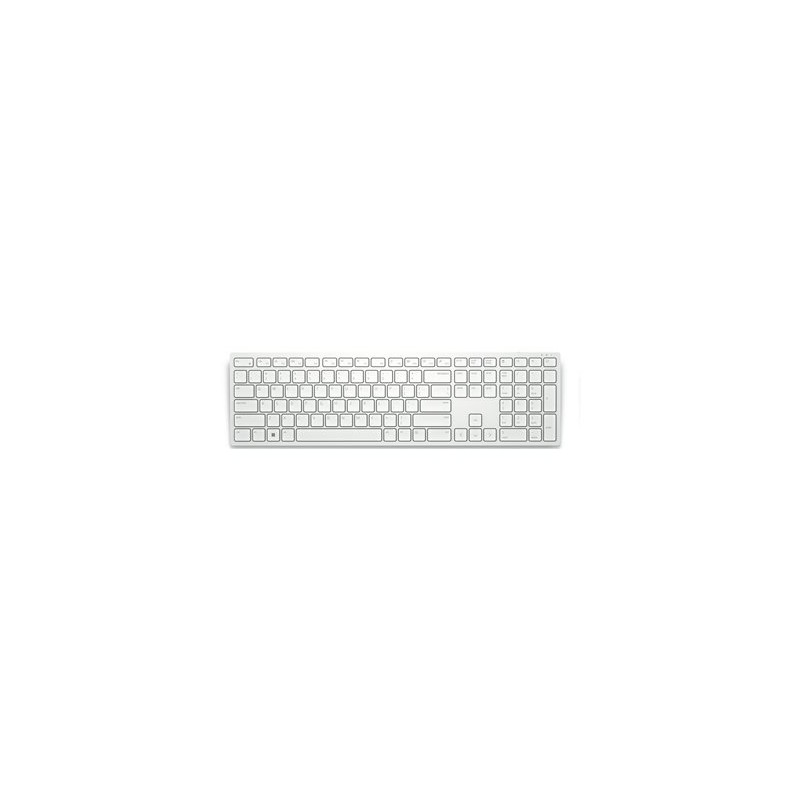 Dell Pro Keyboard and Mouse KM5221W - Klávesnice a sada myši - bezdrátový - 2.4 GHz - QWERTZ - maďarská - bílá