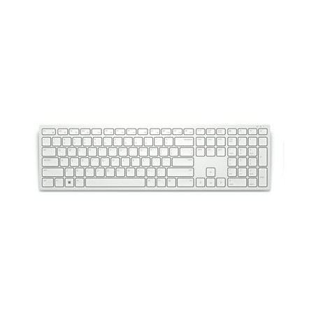 Dell Pro Keyboard and Mouse KM5221W - Klávesnice a sada myši - bezdrátový - 2.4 GHz - QWERTZ - maďarská - bílá