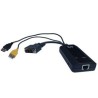 APC KVM 2G SERVER MODULE, DVI WITH VIRTUAL MEDIA AND CAC - KVM extendér - USB - kompatibilní s TAA - pro P/N: KVM0108A