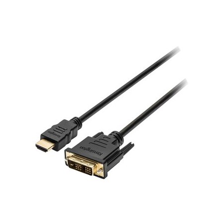 Kensington HDMI (M) to DVI-D (M) Passive Cable, 6ft - Kabel adaptéru - DVI-D s piny (male) do HDMI s piny (male) - 1.83 m