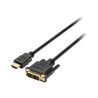 Kensington HDMI (M) to DVI-D (M) Passive Cable, 6ft - Kabel adaptéru - DVI-D s piny (male) do HDMI s piny (male) - 1.83 m