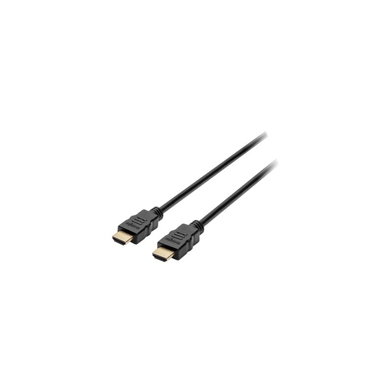 Kensington High Speed HDMI Cable with Ethernet, 6ft - Vysoká rychlost - kabel HDMI s ethernetem - HDMI s piny (male) do HDMI s