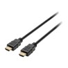 Kensington High Speed HDMI Cable with Ethernet, 6ft - Vysoká rychlost - kabel HDMI s ethernetem - HDMI s piny (male) do HDMI s