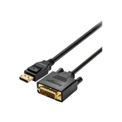 Kensington DisplayPort 1.1 (M) to DVI-D (M) Passive Cable, 6ft - Kabel adaptéru - DisplayPort (M) do DVI-D (M) - DisplayPort