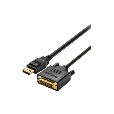 Kensington DisplayPort 1.1 (M) to DVI-D (M) Passive Cable, 6ft - Kabel adaptéru - DisplayPort (M) do DVI-D (M) - DisplayPort