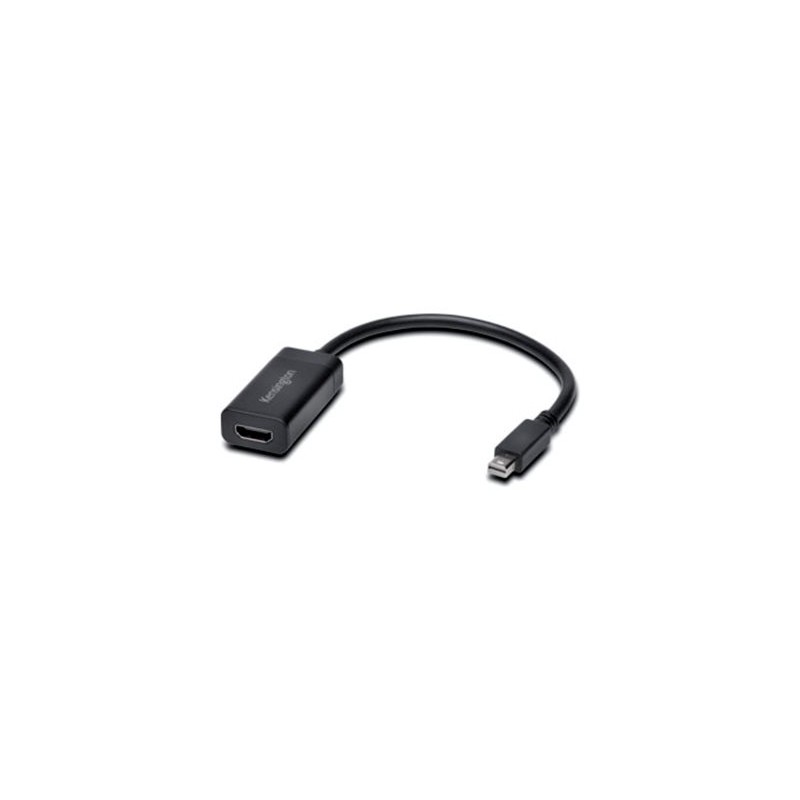 Kensington VM2000 Video Adapter - Video adaptér - Mini DisplayPort s piny (male) do HDMI se zdířkami (female)
