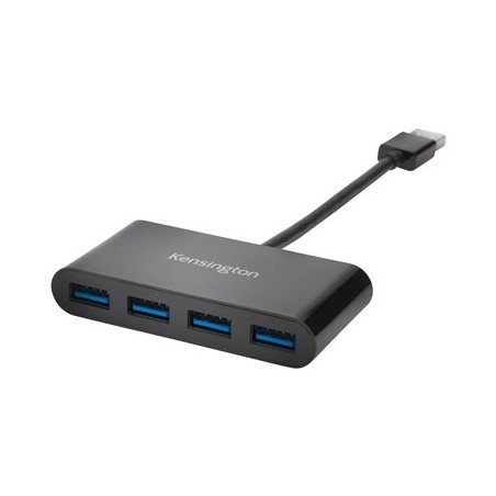 Kensington UH4000 - Rozbočovač - 4 x SuperSpeed USB 3.0 - desktop
