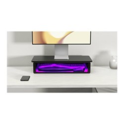 Kensington UVStand Monitor Stand with UV Sanitization Compartment - Stojan monitoru s šuplíkem