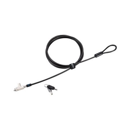 Kensington Slim N17 2.0 Keyed Laptop Lock for Wedge-Shaped Slots - Bezpečnostní kabelový zámek - 1.8 m
