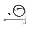 Kensington Slim N17 2.0 - Bezpečnostní kabelový zámek - univerzální klíč