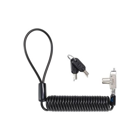 Kensington Slim N17 2.0 Portable Keyed Laptop Lock for Wedge Shaped Slots - Bezpečnostní kabelový zámek - 1.83 m