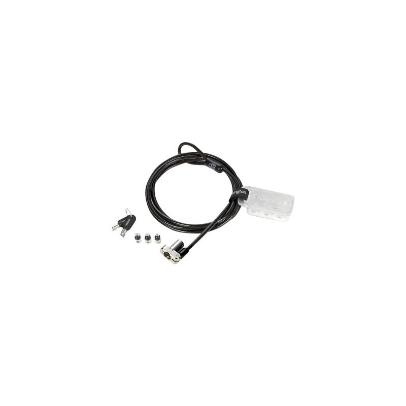 Kensington Universal 3-in-1 Keyed Laptop Lock - Bezpečnostní kabelový zámek - 1.8 m