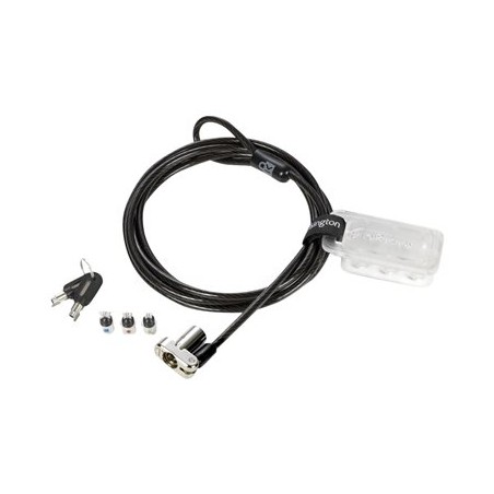 Kensington Universal 3-in-1 Keyed Laptop Lock - Bezpečnostní kabelový zámek - 1.8 m